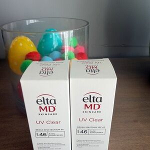 EltaMD UV Clear SPF 46 Sunscreen pack of 2